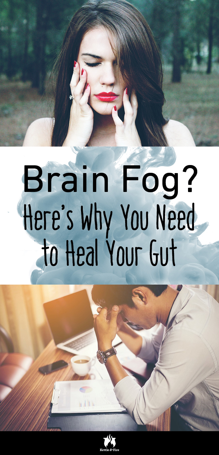 To get rid of brain fog, you need to heal your gut first. Here's why and what to do. 