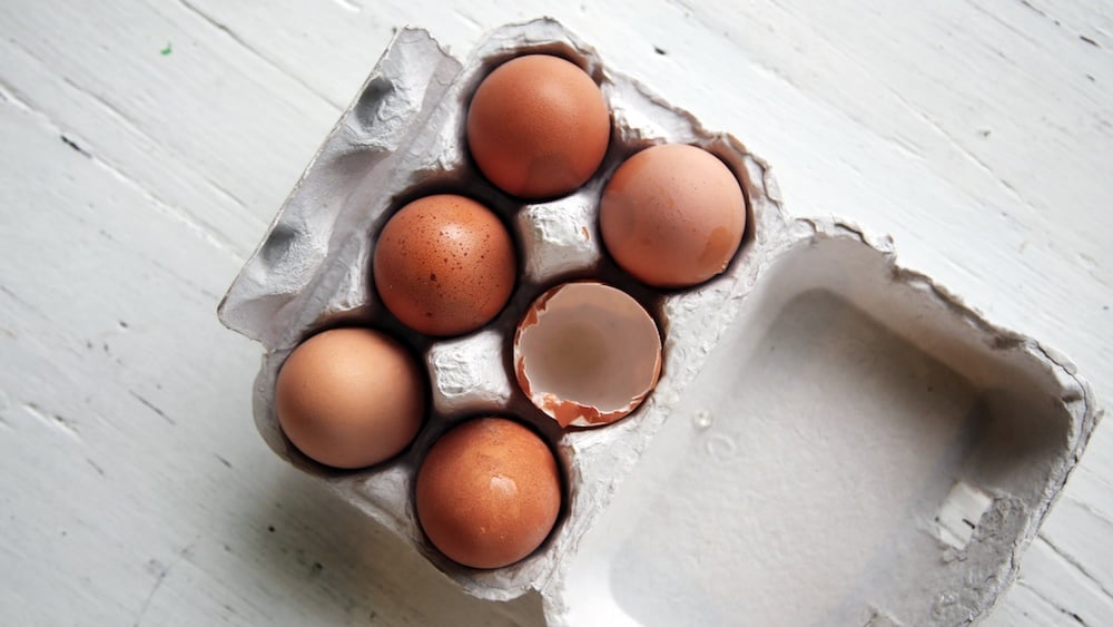 14 foods that are good for your skin - organic eggs