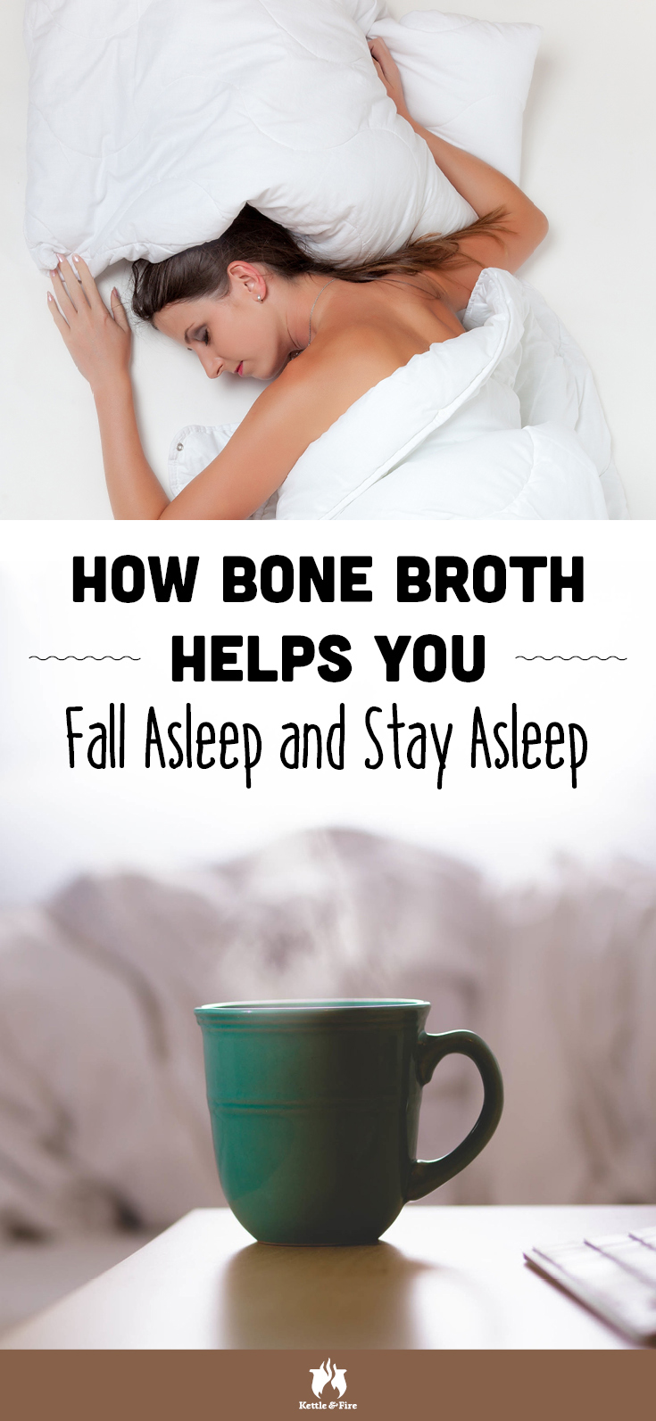 Bone broth: an amazing nighttime elixir that helps you relax, fall asleep and stay asleep.