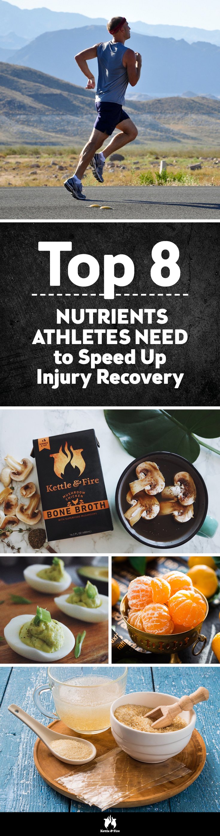 Athletes, here's how you can speed up injury recovery time and prevent future injuries from happening by having specific nutrients in your diet.