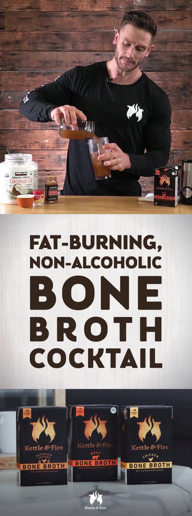 Watch celebrity trainer and health writer Thomas DeLauer making a fat-burning, non-alcoholic bone broth and learn all the benefits of each ingredient that goes into the recipe.