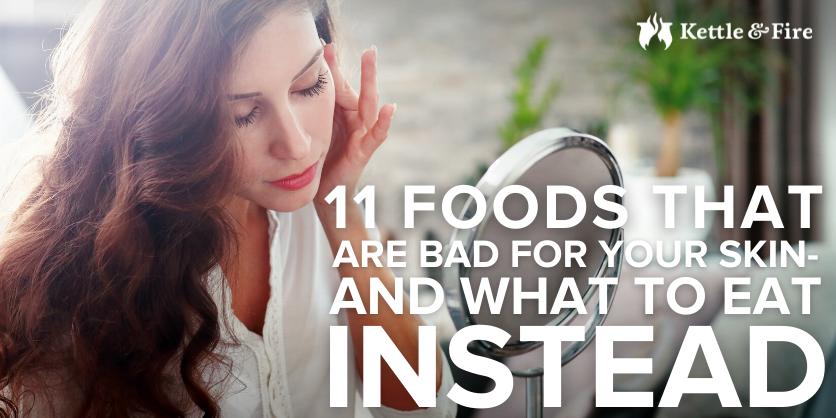 11 Foods Bad for Skin