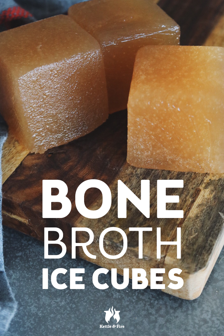 bone broth ice cubes