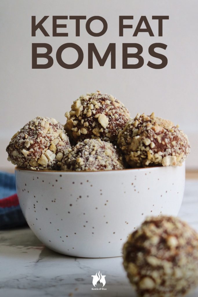 Decadent Keto Fat Bombs with Cacao and Cashew [11g fat, 3 net carbs]