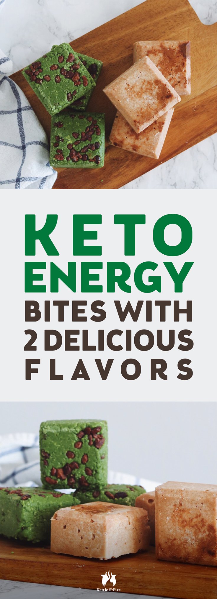 With two delicious flavors, these keto energy bites are the perfect grab ‘n’ go snack to ensure you always have a keto-friendly option on hand!