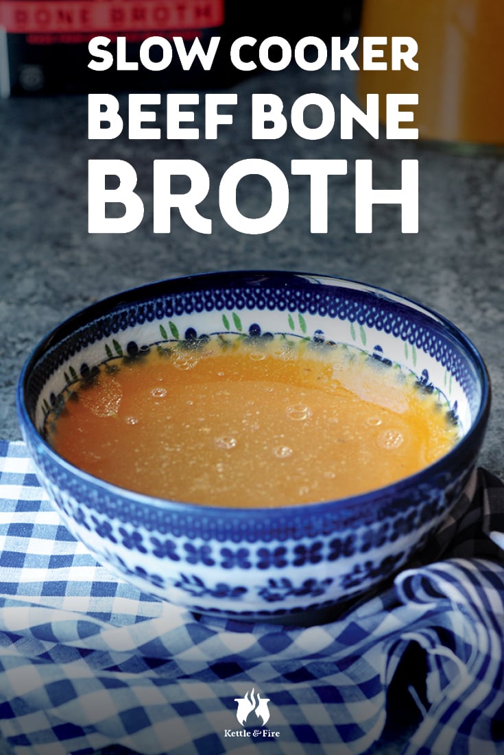 Slow Cooker Beef Bone Broth Recipe The Ultimate Superfood!