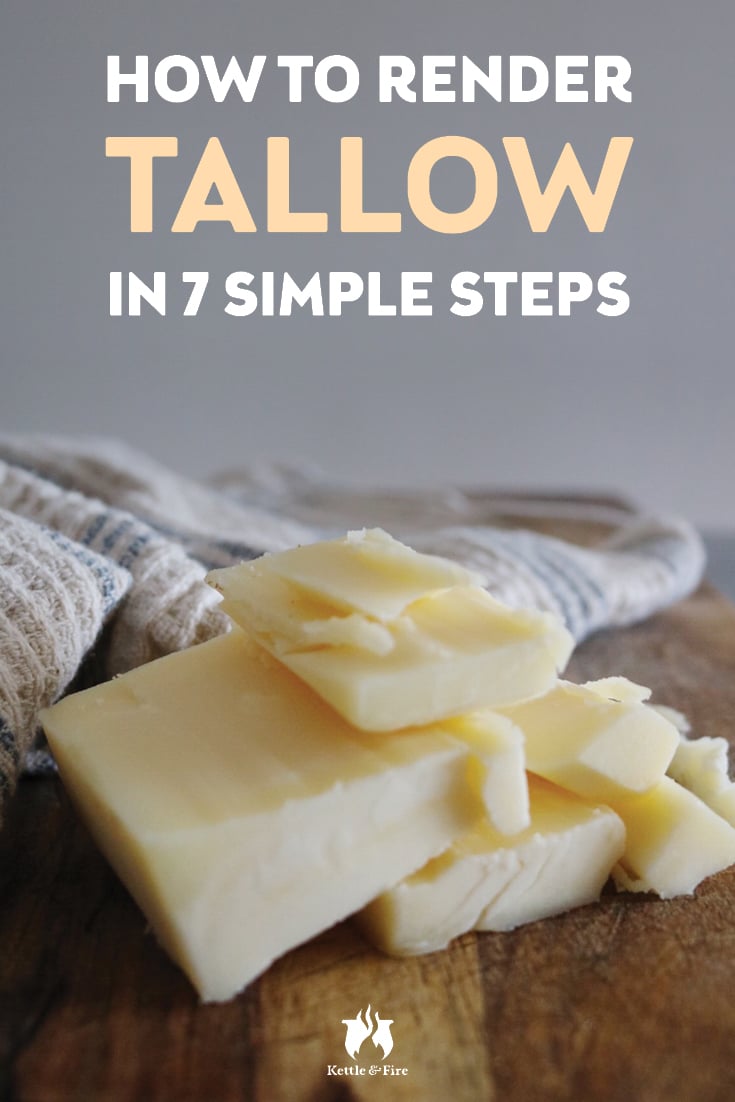 A step-by-step guide to show you how to render tallow at home in just 7 steps.