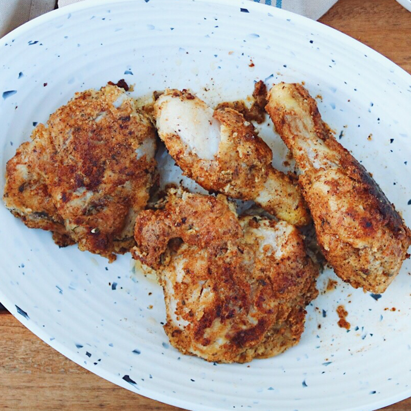Keto Fried Chicken (Made with Tallow)