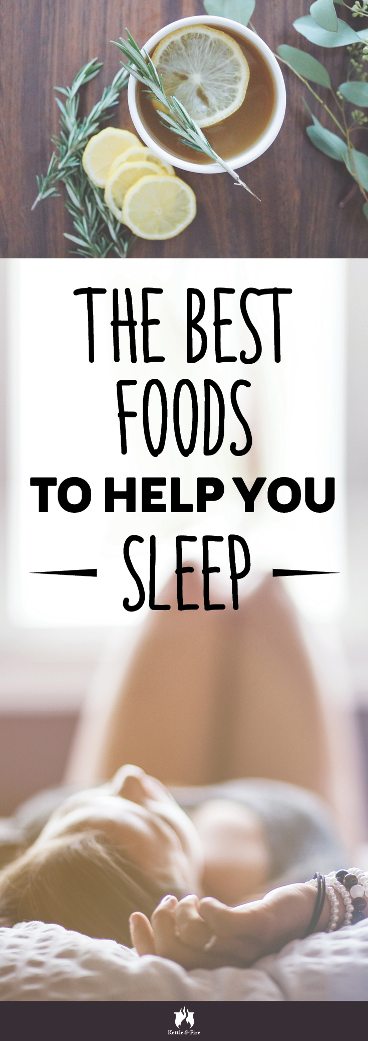 How easily you fall asleep and the quality of sleep you get can be affected by what you eat. Here's a list of the best foods that help you sleep.