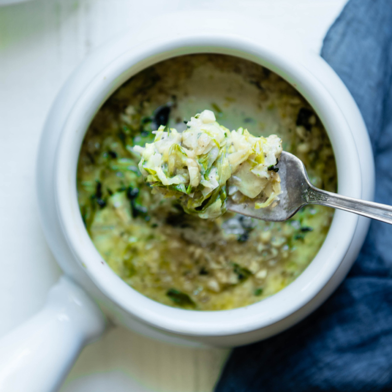 Keto Brussels Sprouts Gratin-image