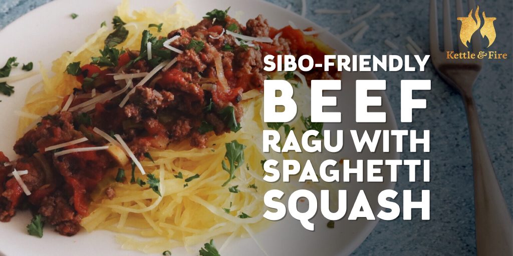 Beef Ragu With Spaghetti Squash