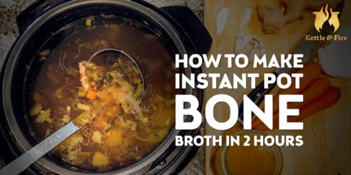 How to make instant pot bone broth in 2 hours