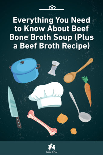 Everything You Need to Know About Beef Bone Broth Soup Plus a Beef Broth Recipe pin
