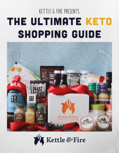 The Ultimate Keto Shopping Guide Cover