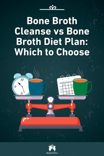 Bone Broth Cleanse vs Bone Broth Diet Plan Which to Choose pin