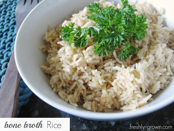 Bone Broth Rice