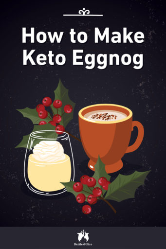 How to Make Keto Eggnog pin