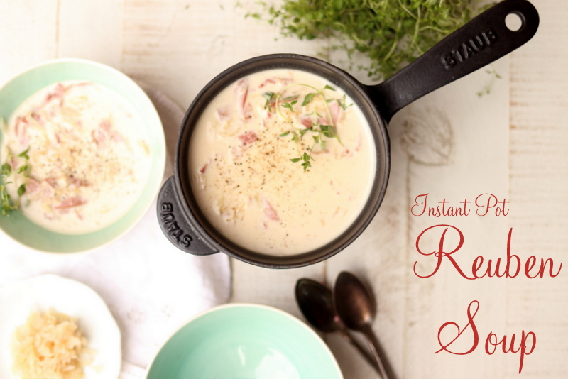 10 Instant Pot Keto Recipes: Soups, Meat, and Entrees - Reuben Soup