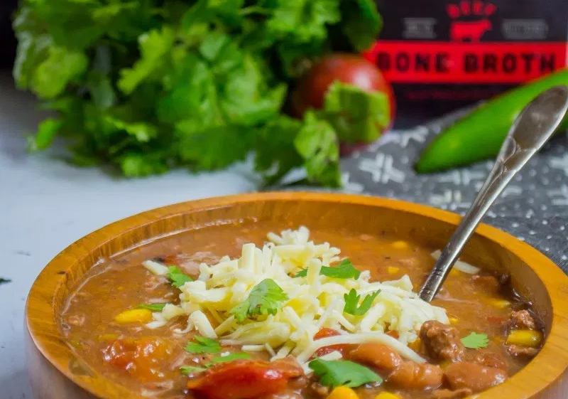 10 Instant Pot Keto Recipes: Soups, Meat, and Entrees - Dump and Cook Taco Soup