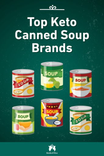 Top Keto Canned Soup Brands pin