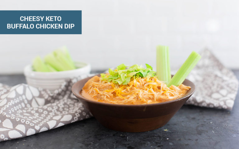 Easy Keto Meals: buffalo chicken dip