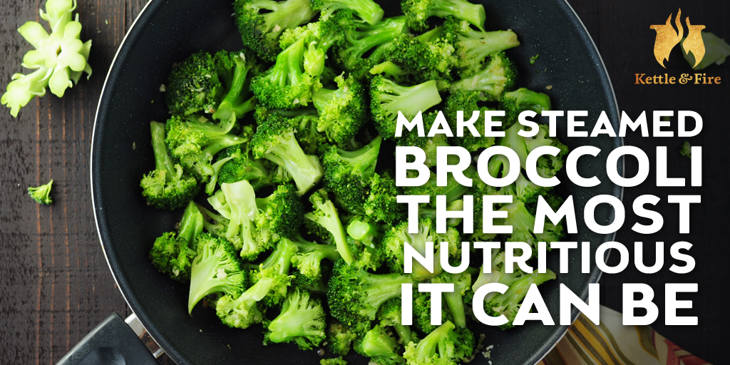 Bored with steamed broccoli? Here’s our little secret for turning a bland vegetable into a flavorful, savory side dish that’s even better for you.