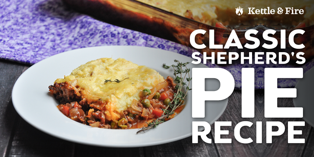 This classic shepherd’s pie recipe is the perfect way to use leftover mashed potatoes. Gluten-free option, healthy, easy to customize, and 10 minutes of prep.