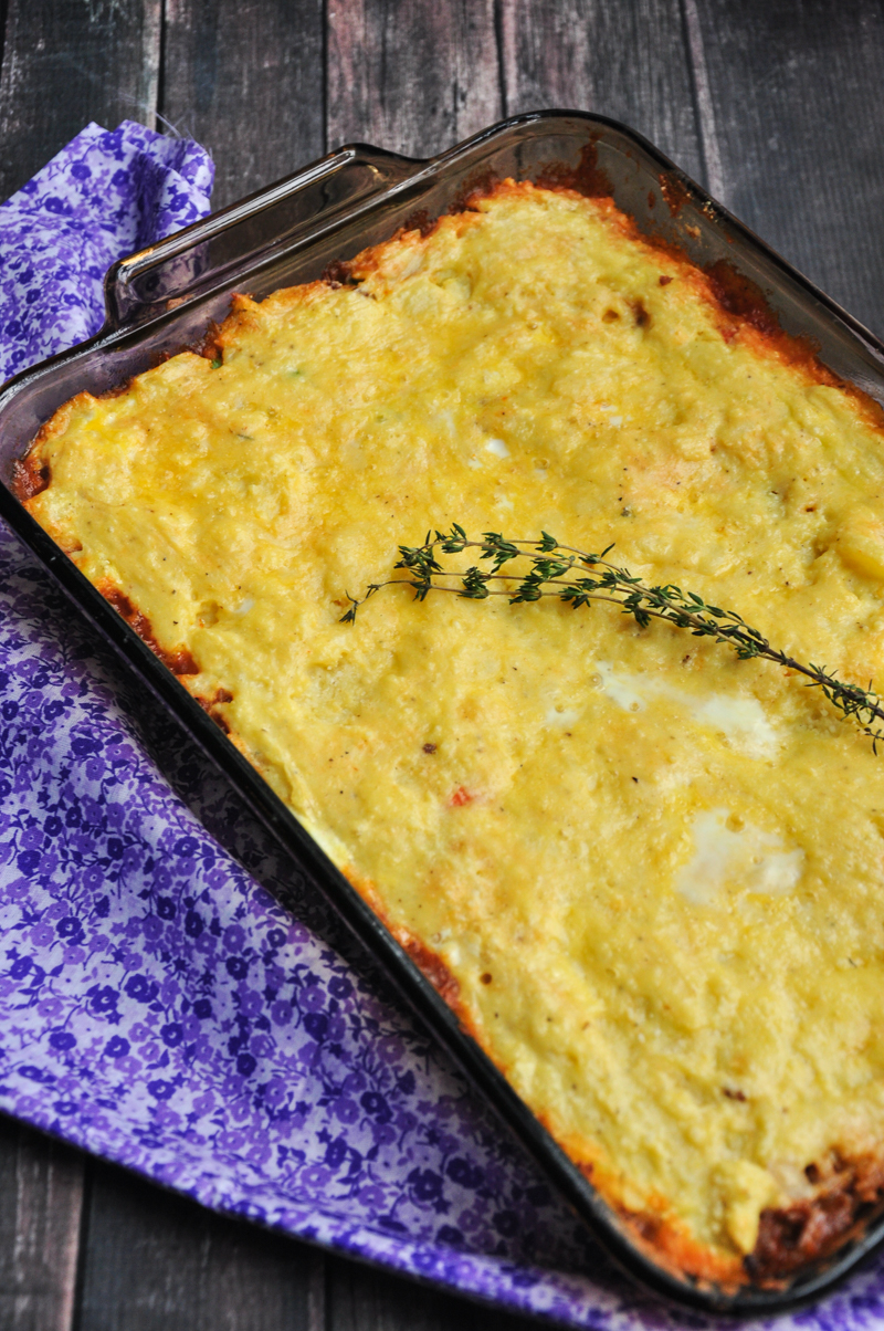 This classic shepherd’s pie recipe is the perfect way to use leftover mashed potatoes. Gluten-free option, healthy, easy to customize, and 10 minutes of prep.