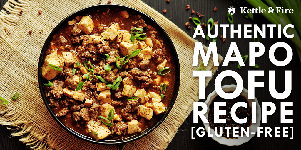 Authentic Mapo Tofu Thirty minutes from start to finish, this authentic Sichuan mapo tofu recipe is fragrant, spicy, delicious, and easy to make. It’s also gluten-free.