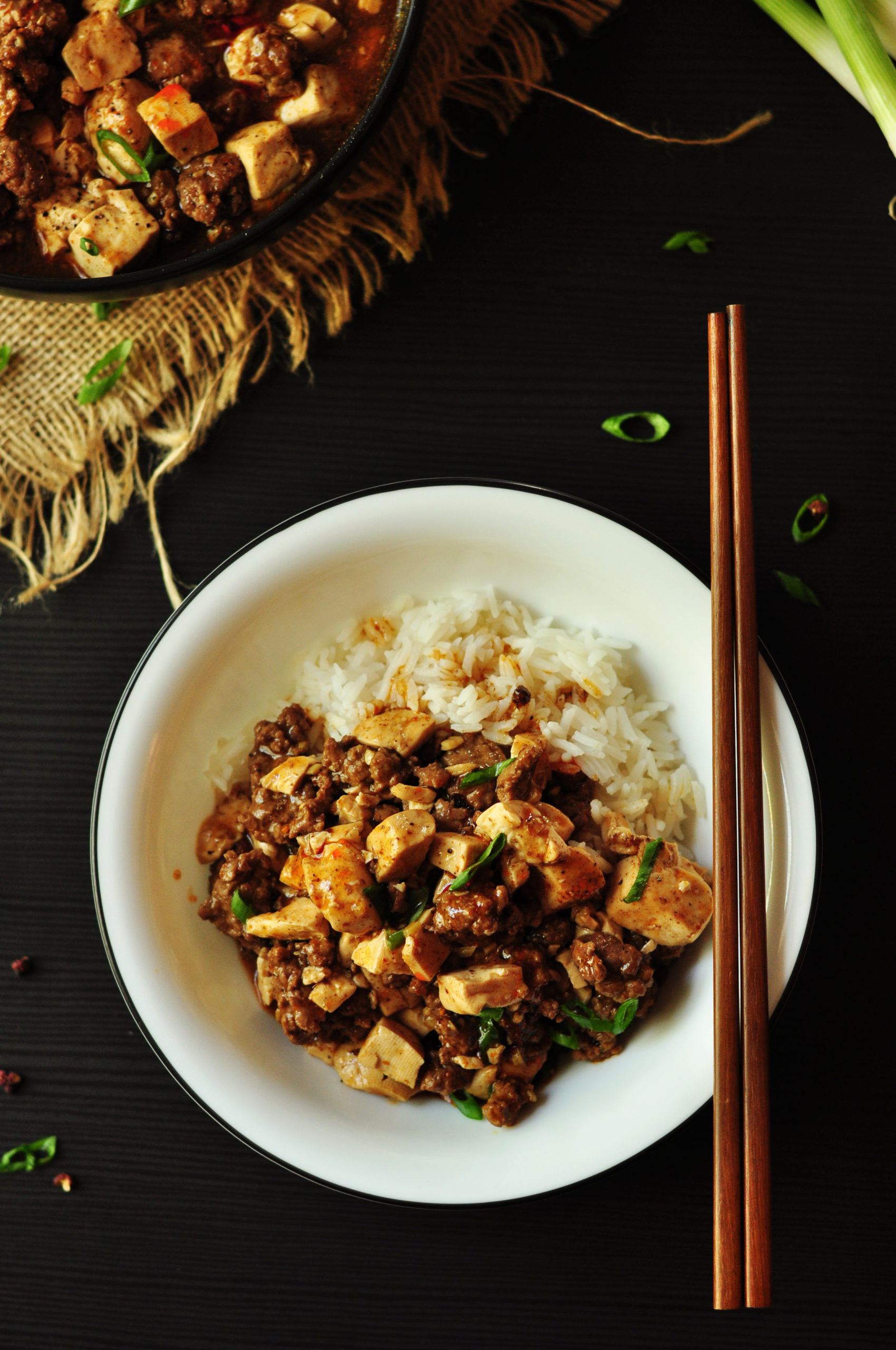 Thirty minutes from start to finish, this authentic Sichuan mapo tofu recipe is fragrant, spicy, delicious, and easy to make. It’s also gluten-free.