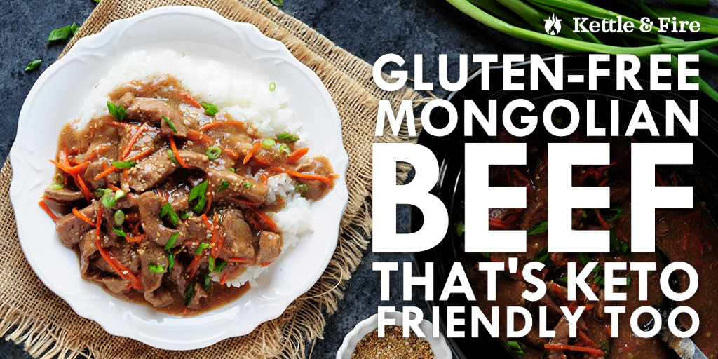 This Mongolian beef recipe is healthy, slow cooked, and requires only 15 minutes of prep. Seven common ingredients make the delicious sweet and spicy sauce.