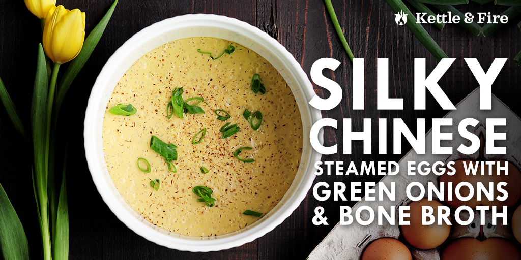 These Chinese steamed eggs require only four basic ingredients and 13 minutes from start to end. A traditional Chinese breakfast that’s healthy and satisfying.