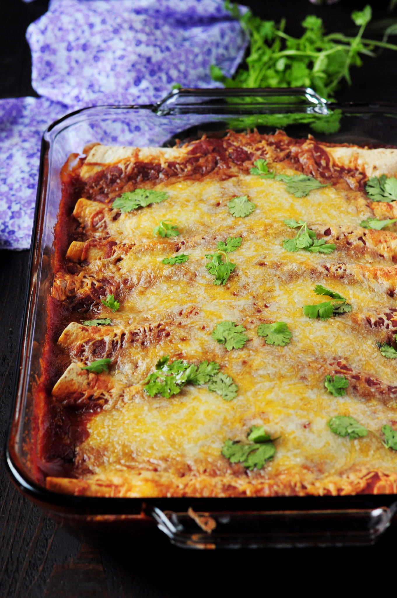Ground Turkey Enchiladas with Garlic