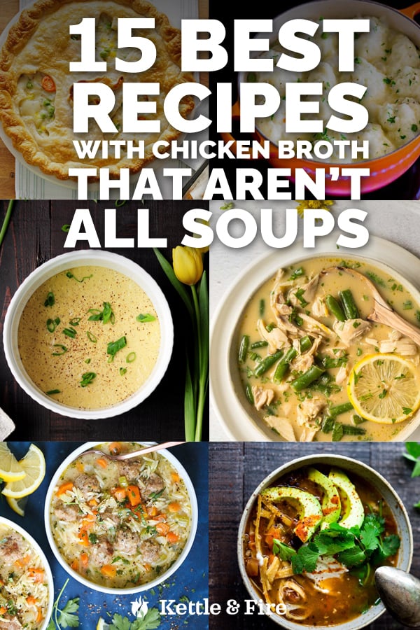 What to do with chicken broth besides make soup? The options are plenty and delicious. From cauliflower mash to lemon couscous, try these 15 recipes with chicken broth.