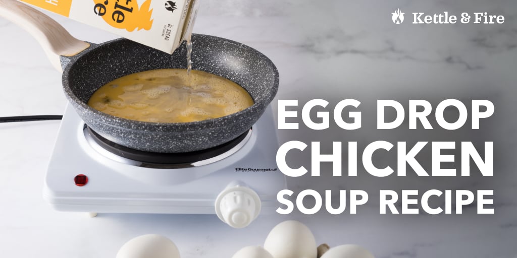 Egg Drop Chicken Soup Recipe (Restaurant Style)