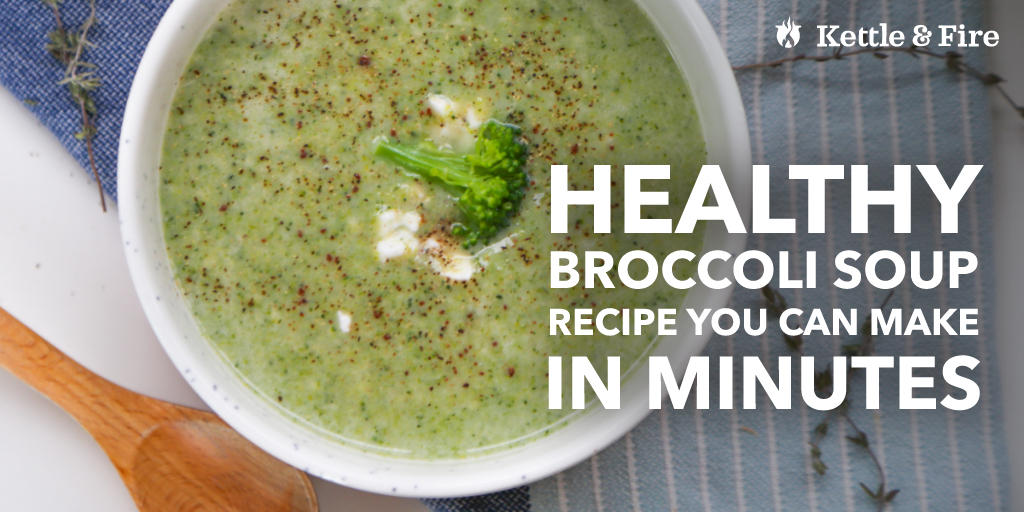 Healthy Broccoli Soup Recipe You can Make in Minutes