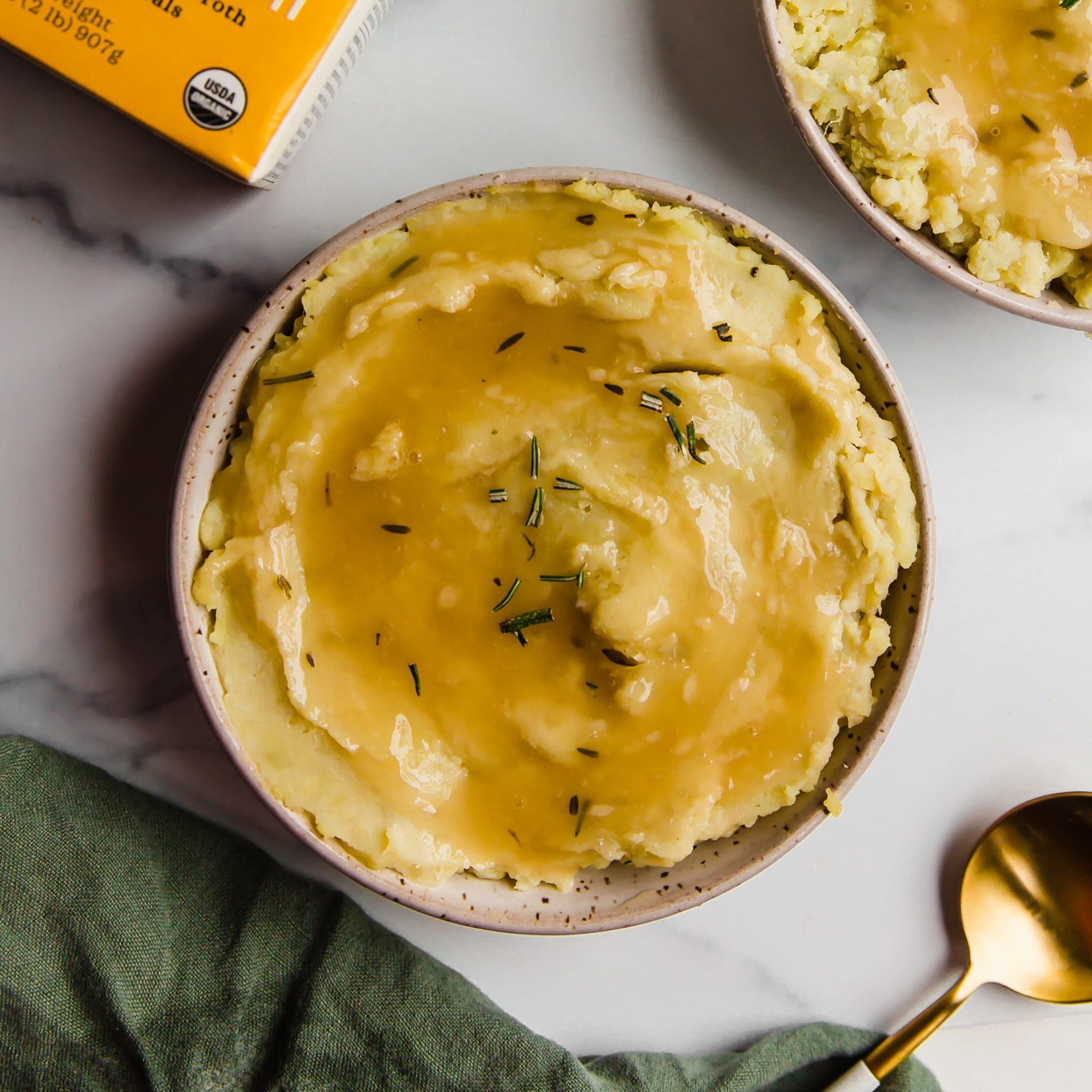 Mashed Sweet Potatoes & Paleo Gravy