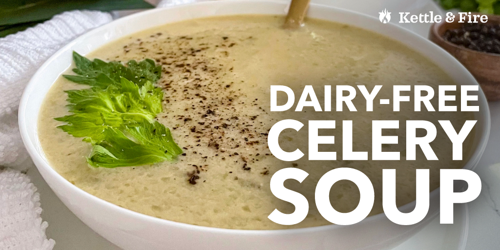 DAIRY-FREE CELERY SOUP