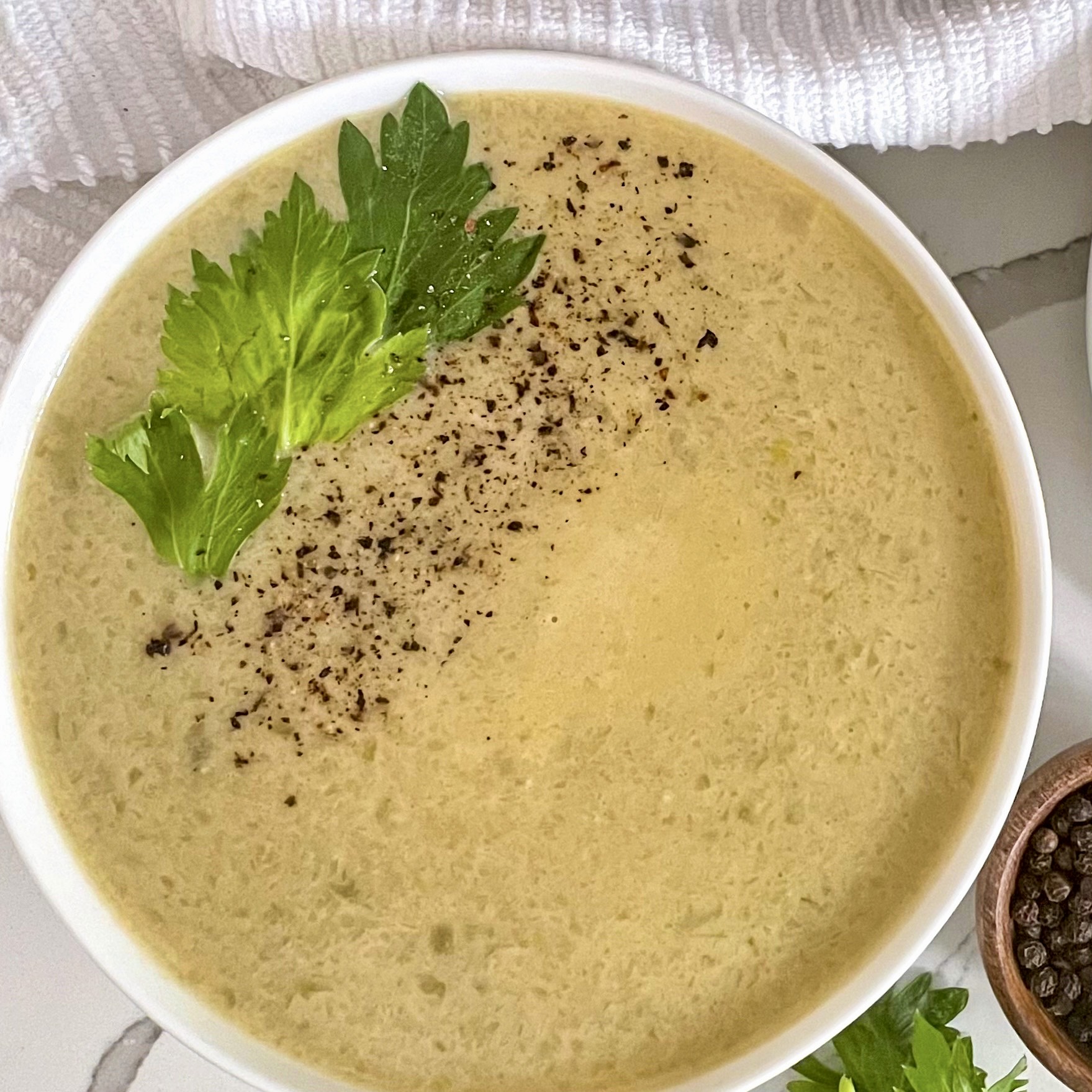 DairyFree Celery Soup