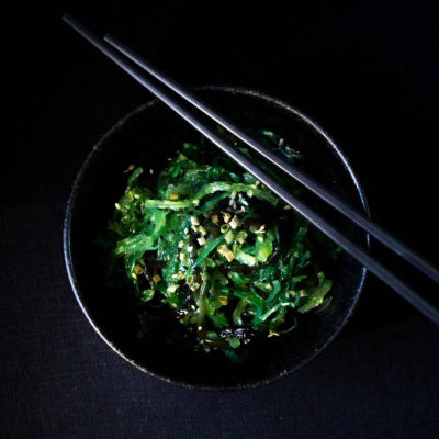wakame bowl seaweed